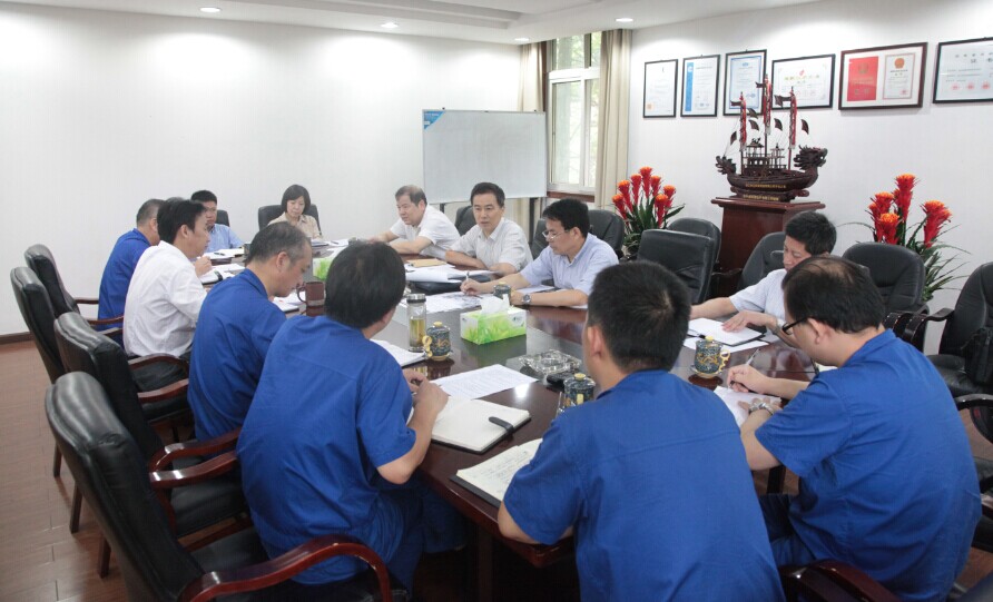 沈志云總經(jīng)理赴申達(dá)機器制造股份有限公司視察調(diào)研