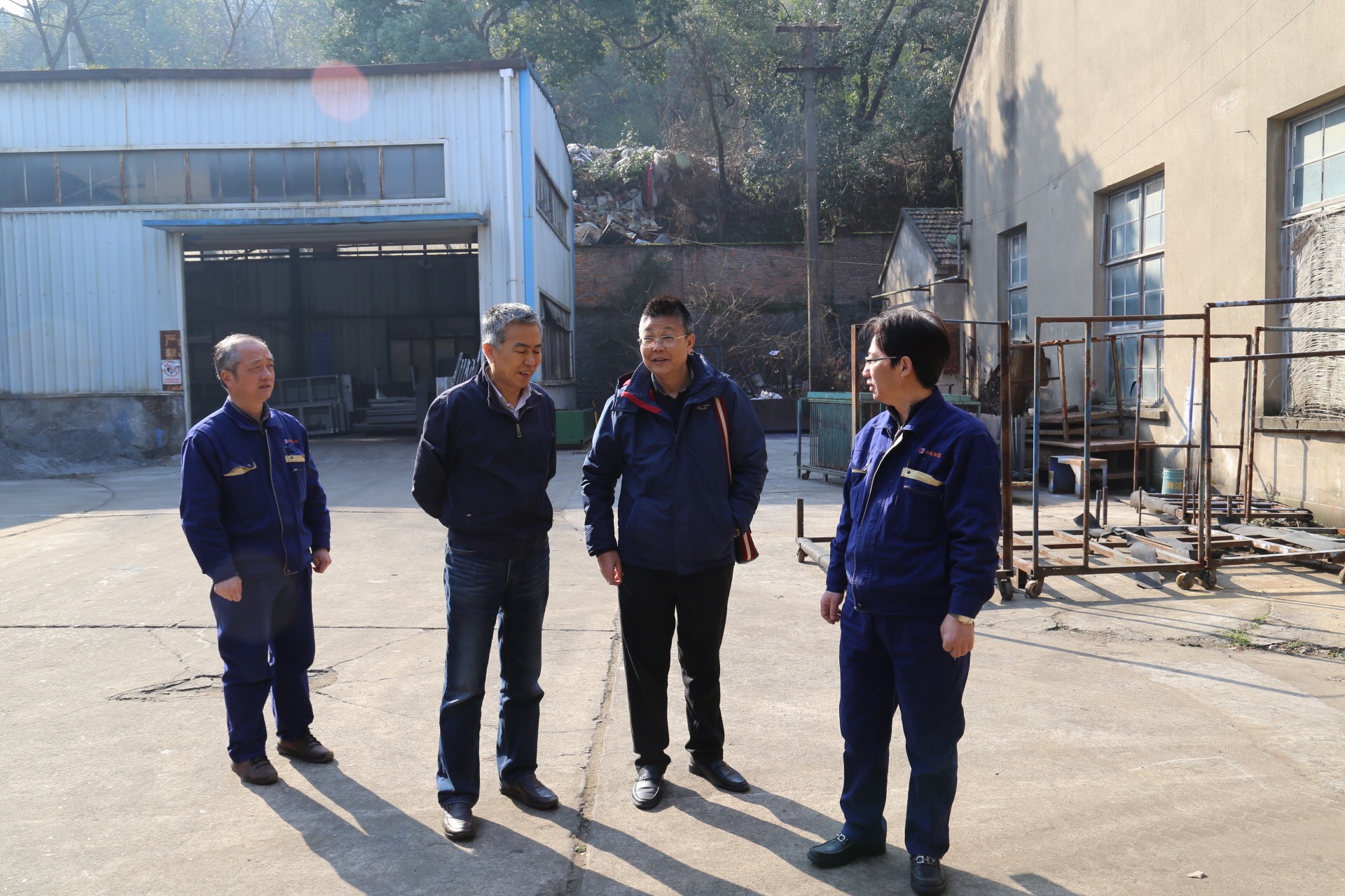 省國資委外派監(jiān)事會方建平主席調(diào)研申達機器