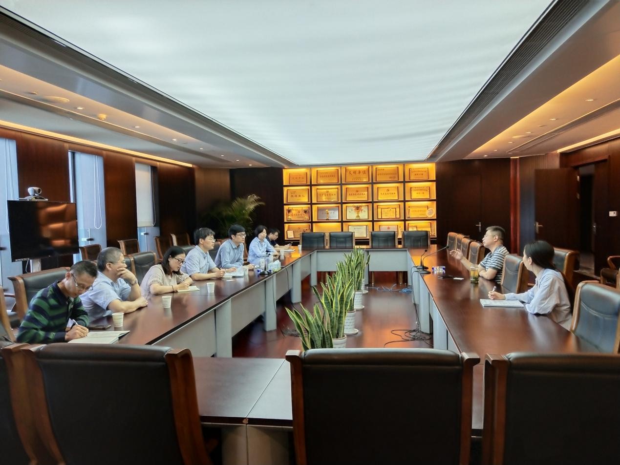 信聯(lián)公司副總經(jīng)理程江明一行赴杭鋼商貿(mào)學習交流