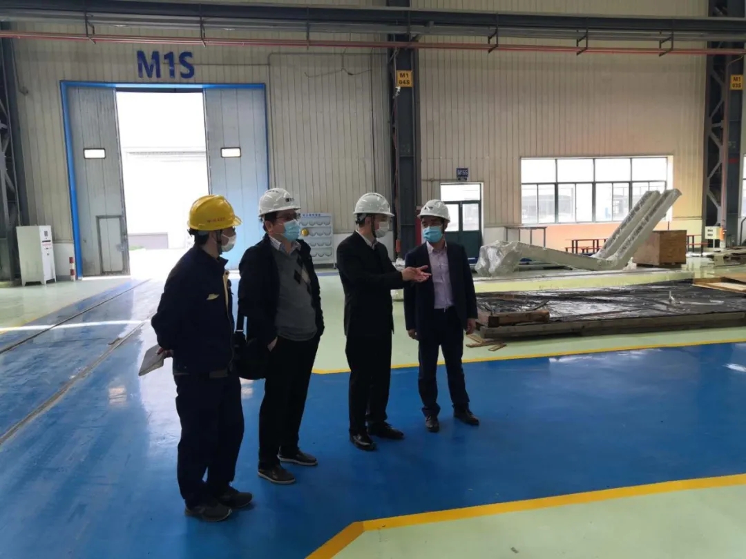 集團公司黨委委員、副總經(jīng)理酈幾寧一行赴德清申達調研指導