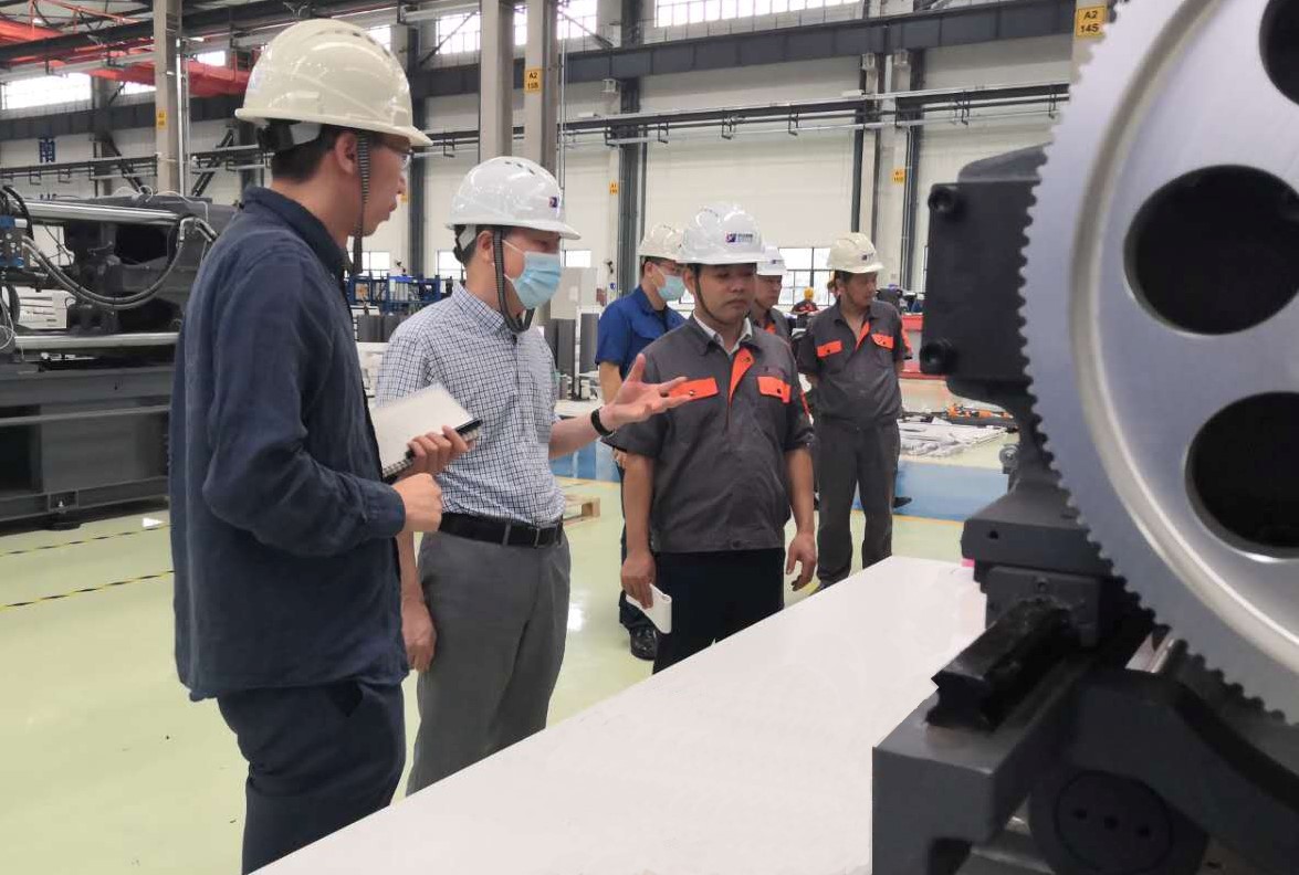 集團公司黨委書記、董事長虞岳明赴德清申達公司調(diào)研指導(dǎo)