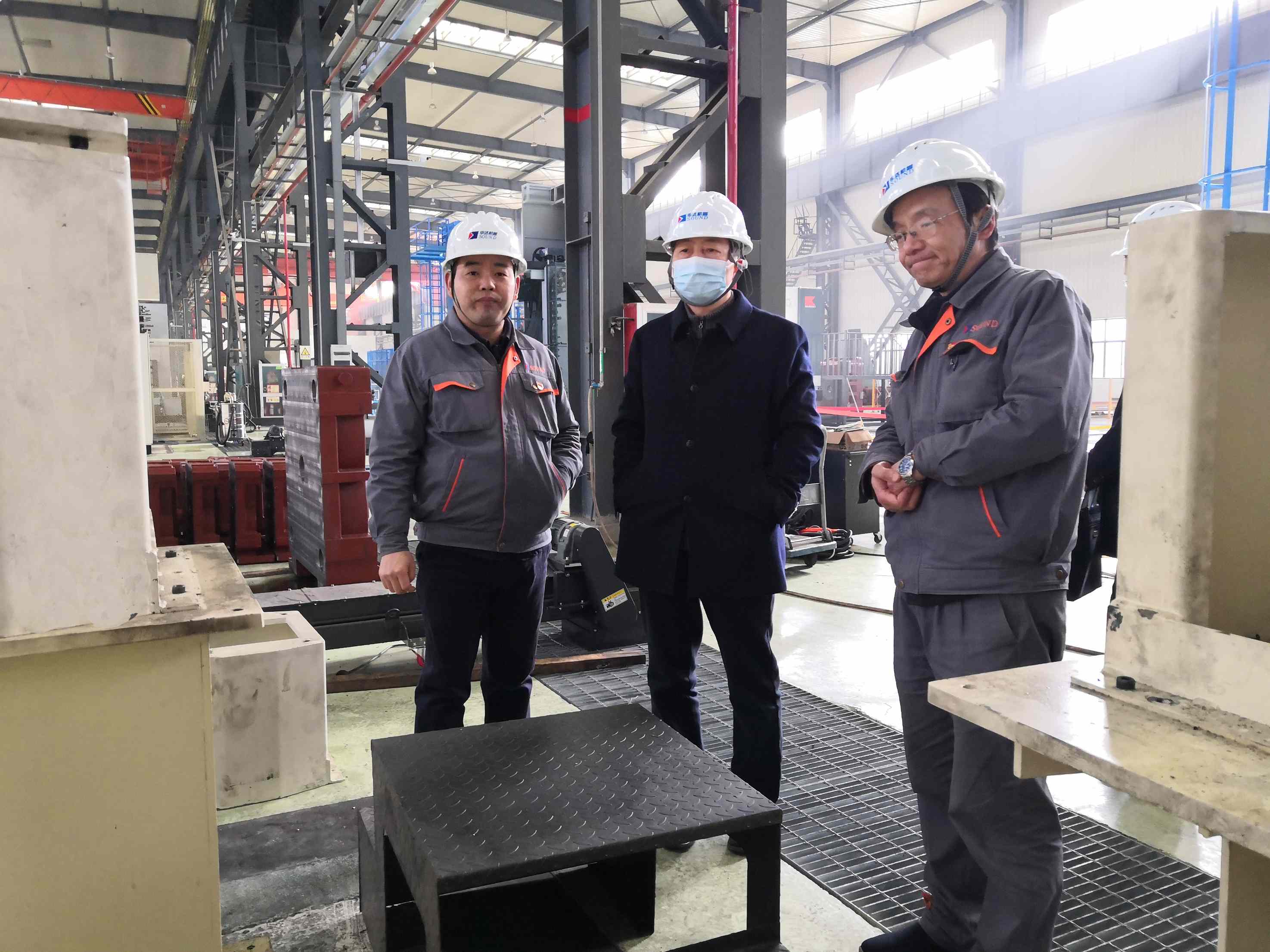 虞岳明赴申達(dá)機(jī)器公司開(kāi)展“三服務(wù)”活動(dòng)