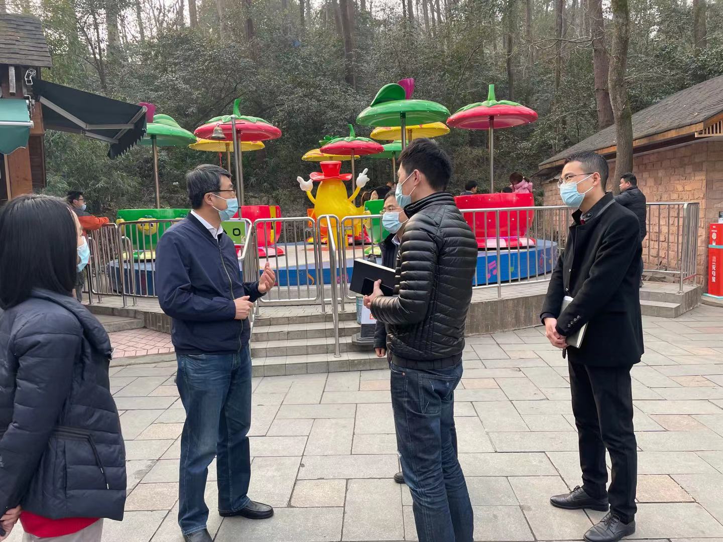 吳敏赴哎喲藝創(chuàng)檢查安全生產(chǎn)、疫情防控工作