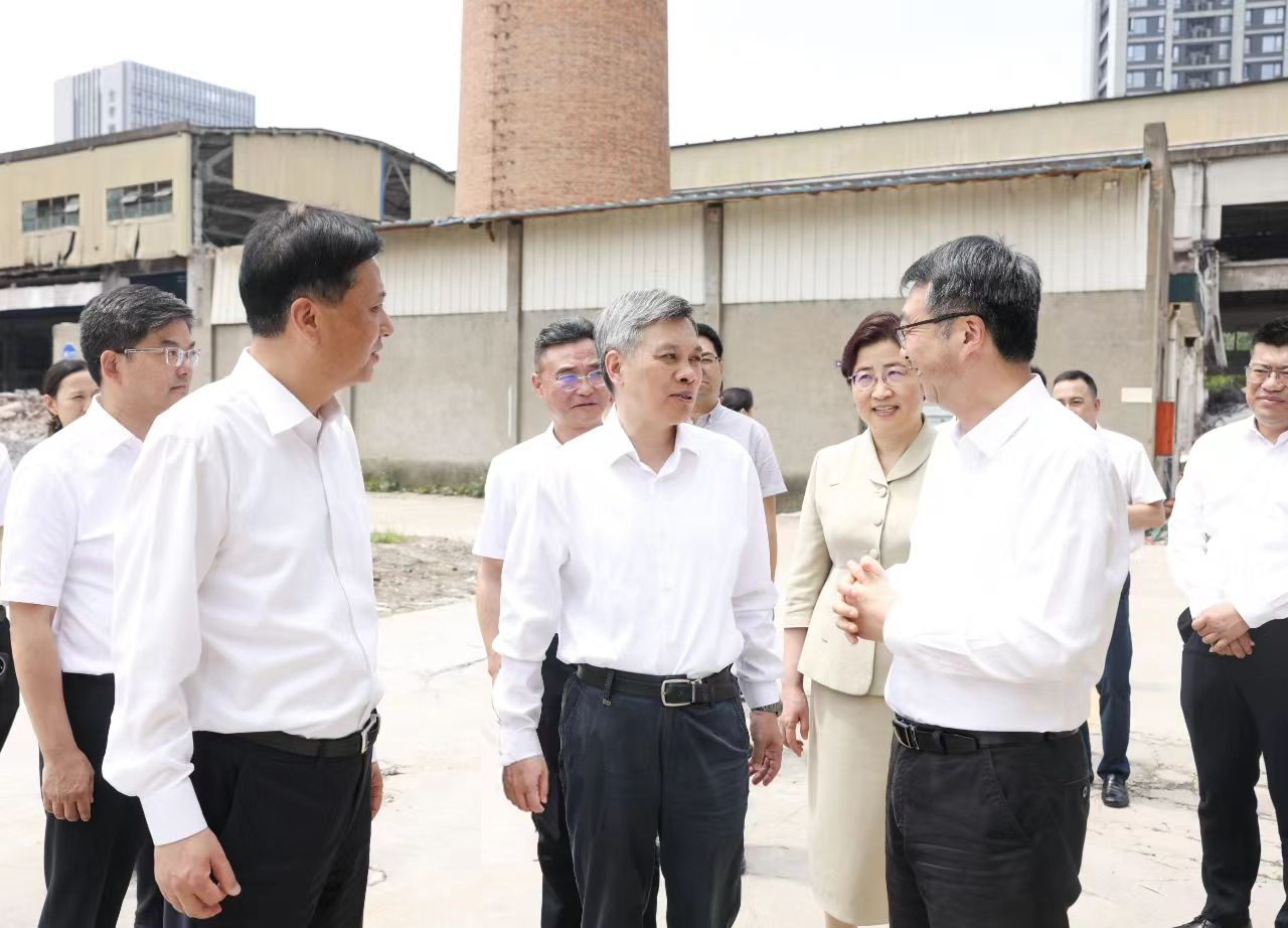 劉捷調研省二輕集團浙江省船舶研發(fā)智造產(chǎn)業(yè)園建設